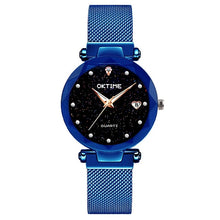 Load image into Gallery viewer, New Top Band Women&#39;s Wristwatch Noble Quartz Watch  Magnetic Strap Starry Round Dial Wrist Watches For Business Traveling