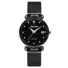 Load image into Gallery viewer, New Top Band Women&#39;s Wristwatch Noble Quartz Watch  Magnetic Strap Starry Round Dial Wrist Watches For Business Traveling