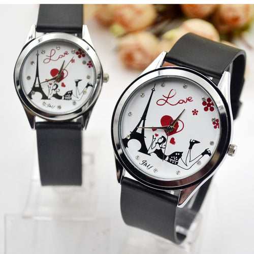 Students' fashion trend, yearning for leisure, Korean belt, quartz, ancient and simple lovers, watch JHLF