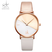 Load image into Gallery viewer, Shengke Quartz Women Watches Fashion Leather Wrist Watch Vintage Ladies Watch Clock Mujer Bayan Kol Saati Montre Feminino