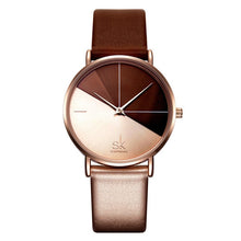 Load image into Gallery viewer, Shengke Quartz Women Watches Fashion Leather Wrist Watch Vintage Ladies Watch Clock Mujer Bayan Kol Saati Montre Feminino
